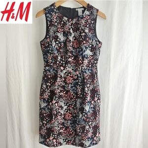 H&M Floral Embroidery Sleeveless Dress
